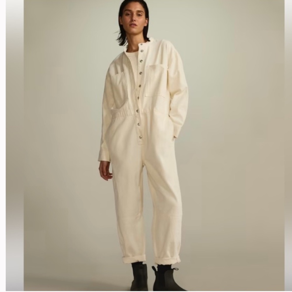 Everlane Canvas Organic Cotton Coveralls
